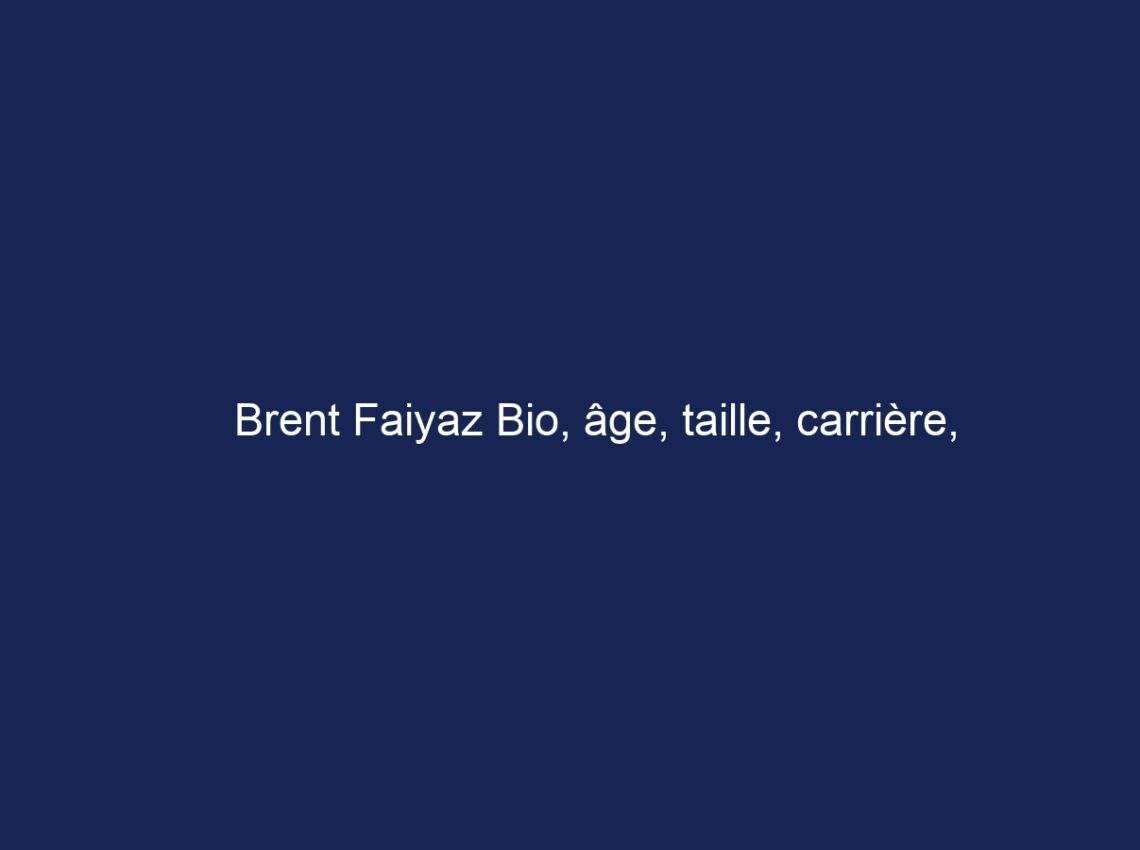 Brent Faiyaz Bio, âge, taille, carrière, épouse, enfants, valeur nette